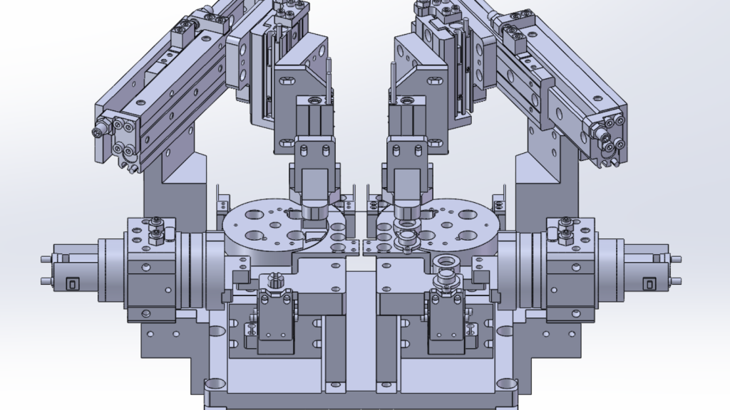3D Model of escapement in Solidworks