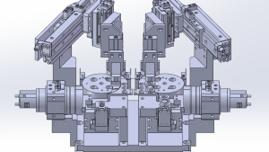 3D Model of escapement in Solidworks