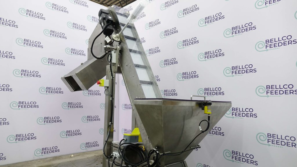 elevated conveyor hopper