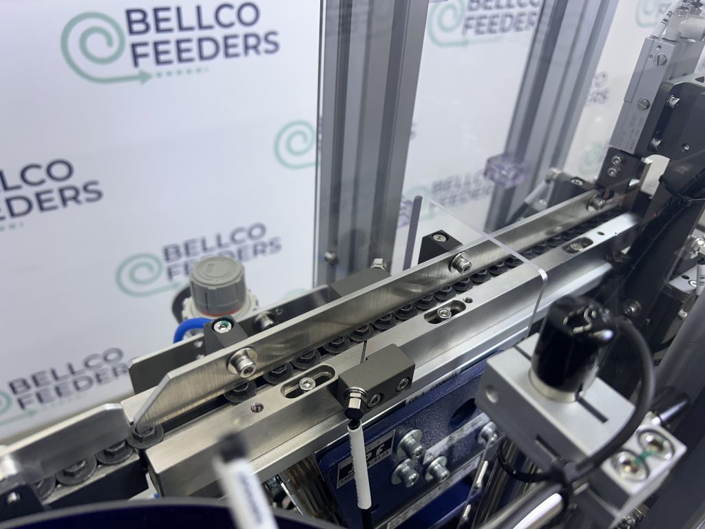 linear track tooled for fasteners
