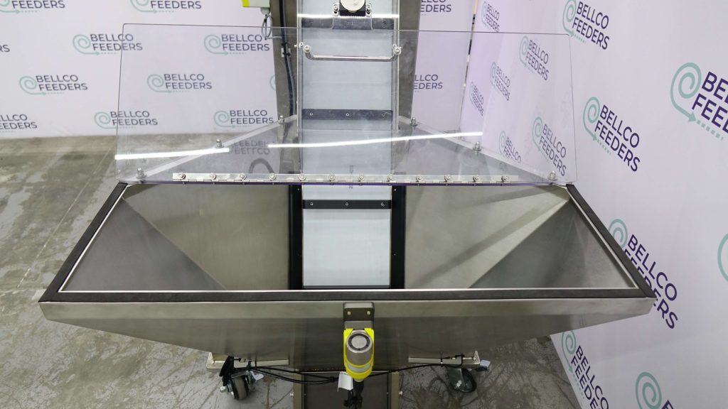 stainless steel bulk parts hopper